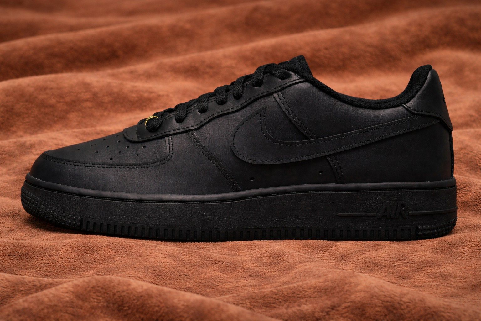 Nike Air Force 1 Low Triple Black AF1 07 Mens Casual Athletic Shoes Multiple