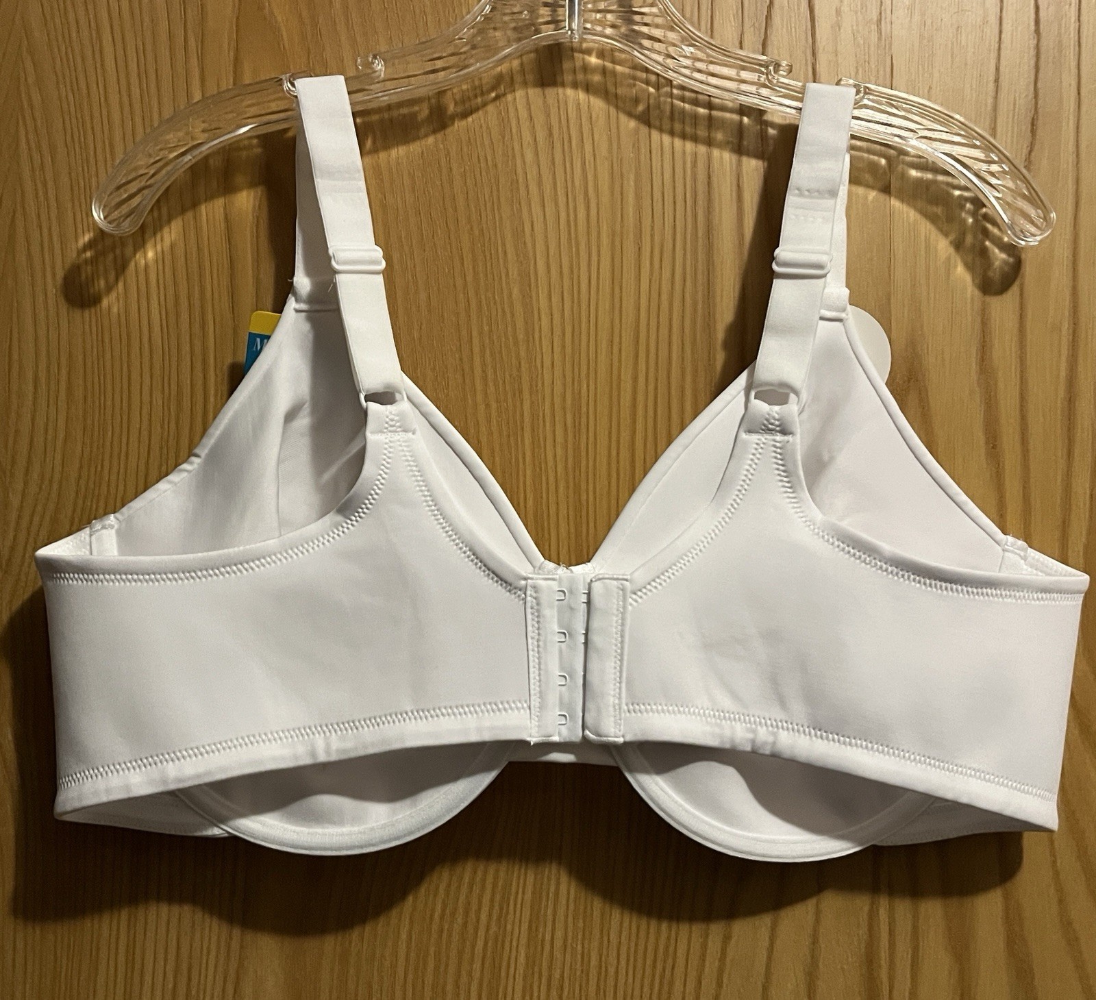 New size 44D Vanity Fair minimizer bra 76084 white underwire Radiant Collection