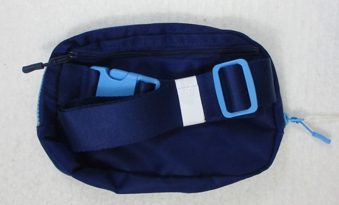 ALDI Gear Belt Bag Navy Blue Fanny Pack Crossbody Waist Bag Adjustable Strap