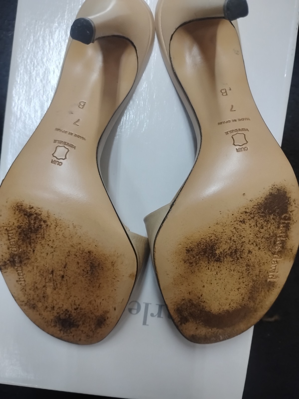 charles david mules size 7