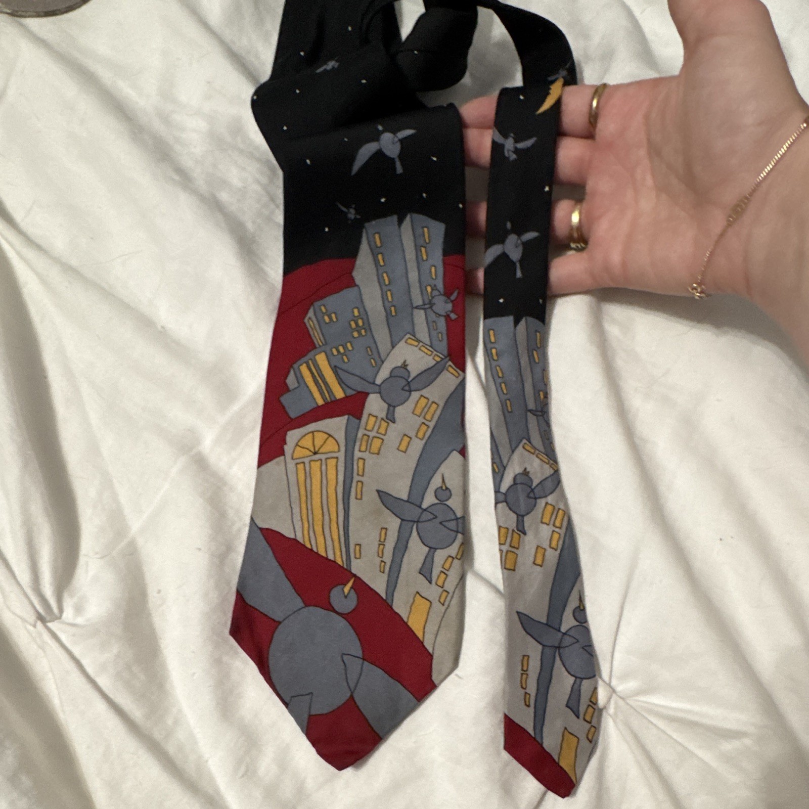 1991 Apple Corps Limited The Beatles Blackbird Limited Edition NeckTie 100% Silk