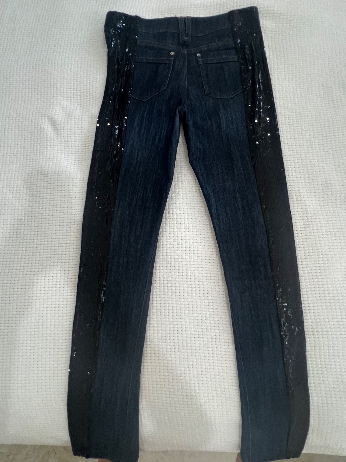 Alberto Makali sequin side panel jeans size 6
