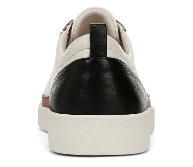 Vionic’s Winny Sneaker, Ivory Black Leather