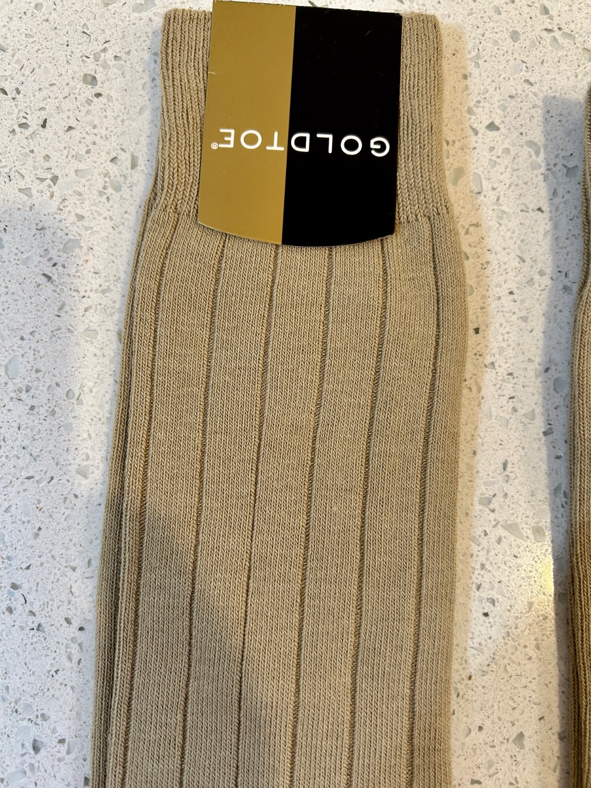 2 Pr. GOLDTOE Rib Crew Socks Shoe Sz 6-12 1/2 + George Foreman King Size 13-16