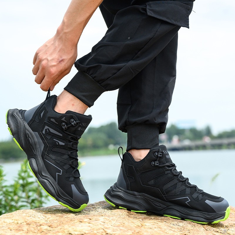 Indestructible Safety Work Shoes Steel Toe Breathable Work shoes Mens’ Sneakers