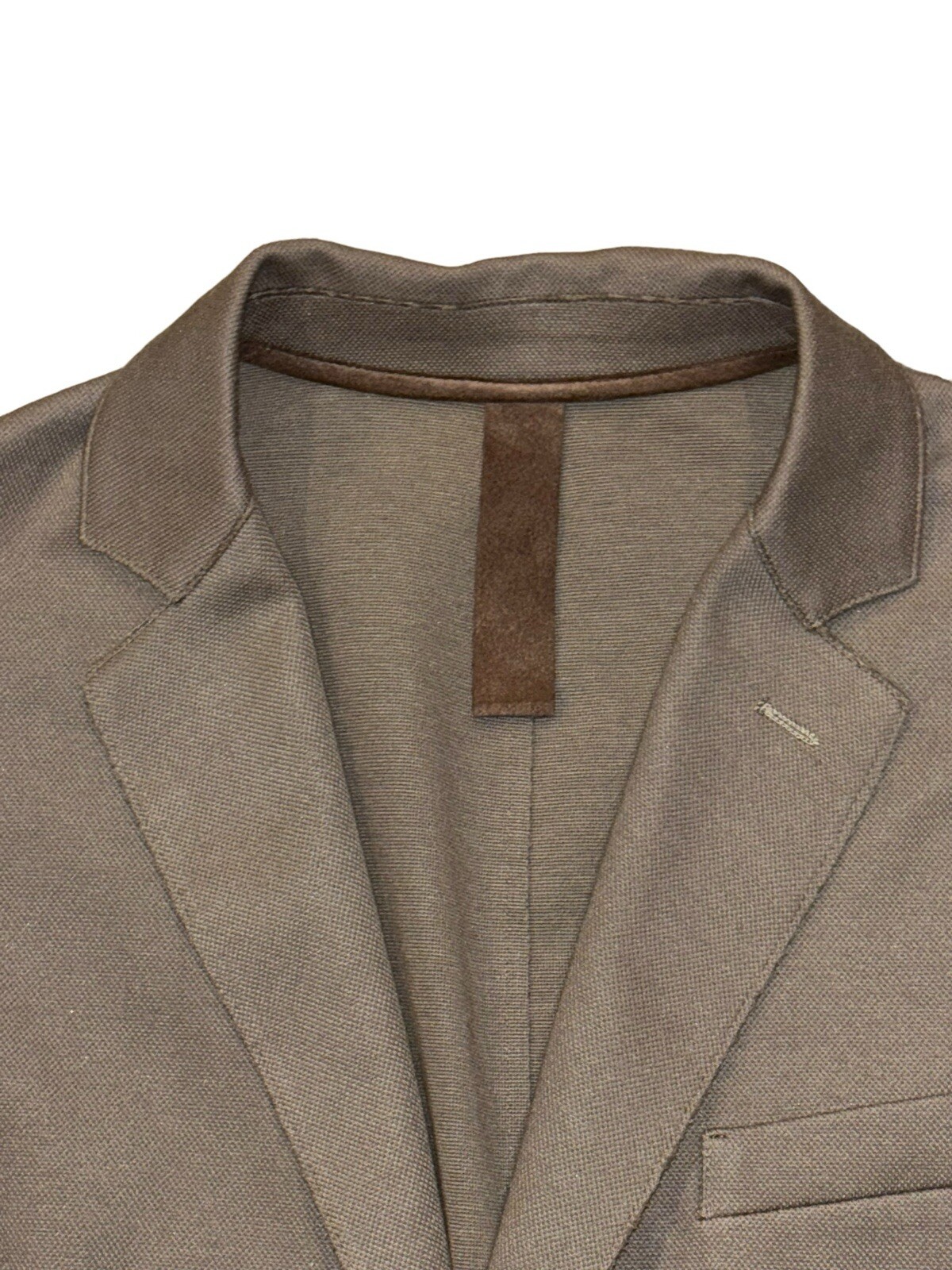 Eleventy Real Cut Patch Pocket Jacket Unstructured Blazer cotton Men IT 52 US 42