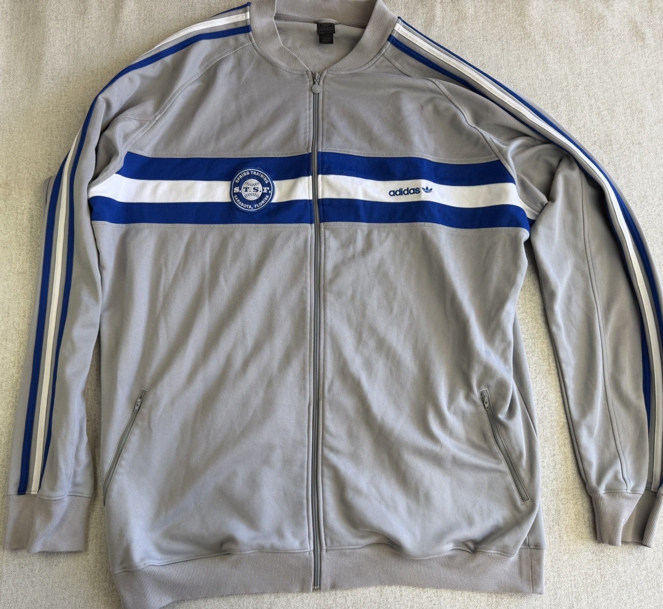 RARE LIMITED ED MLB adidas DINGER JACKET SARASOTA Baseball Track Sweat shirt 4XL