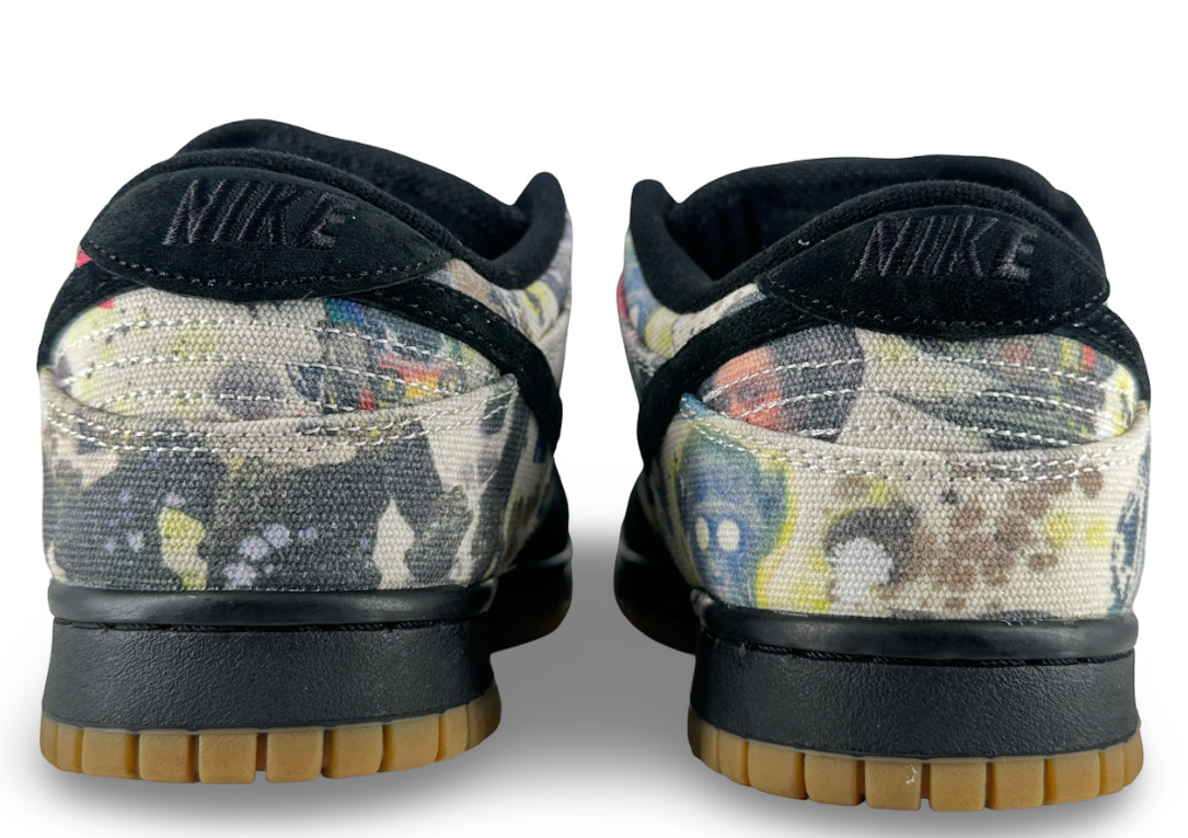 Size 8M/9.5W – Nike SB Dunk Low Supreme Rammellzee FD8778-001 Pre-Owned