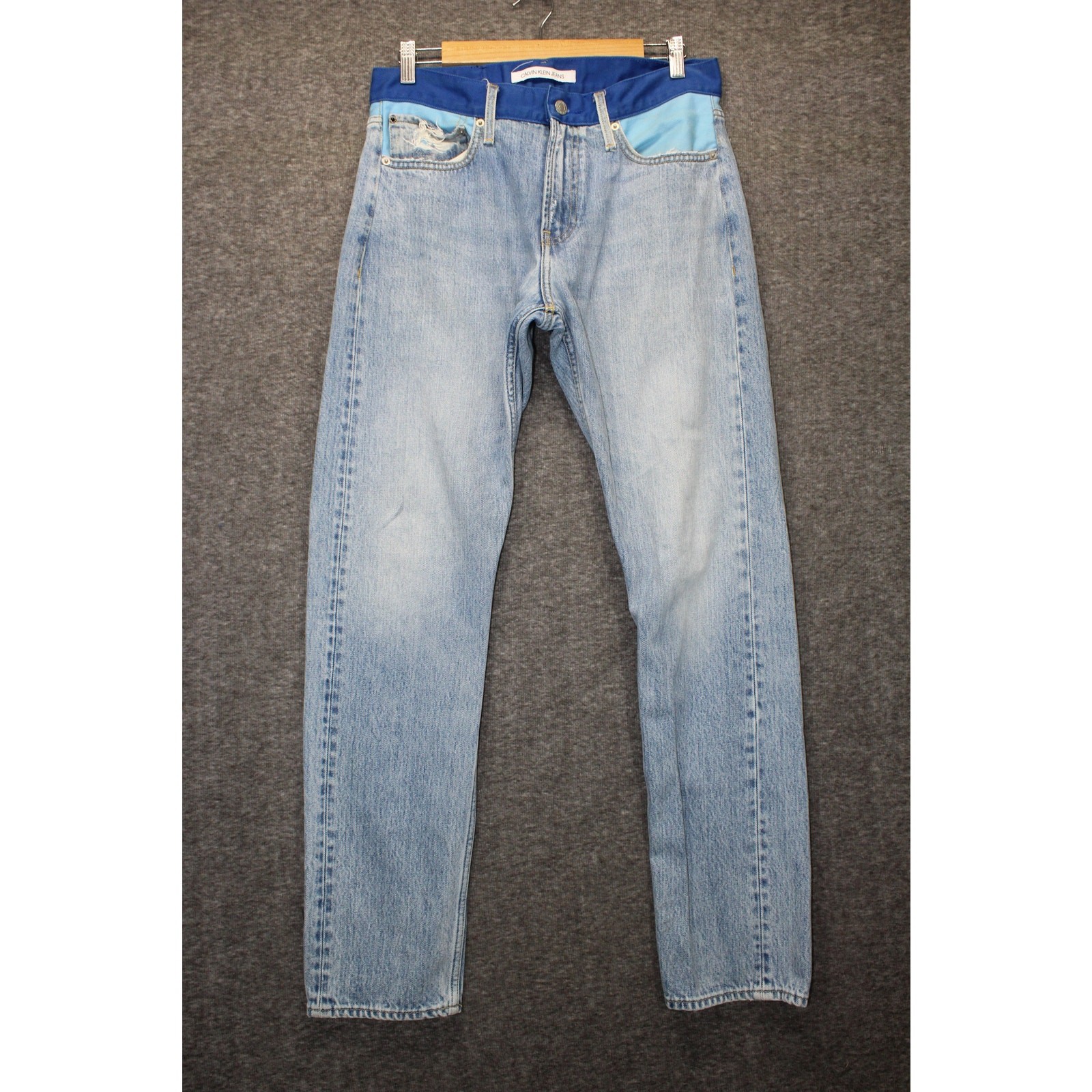 Calvin Klein Men’s Jeans Slim Fit Mohonk Light Blue 32×32