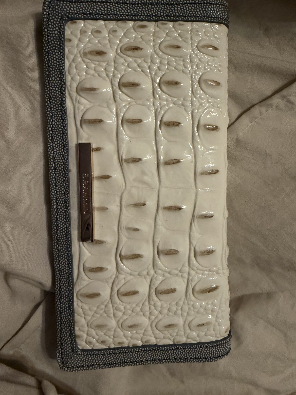 Authentic gently used Brahmin and matching wallet