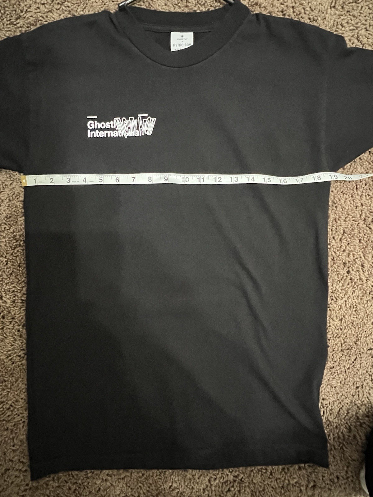 Ghostly International x Astro Boy Shirt Size S Rare Limited Edition Run