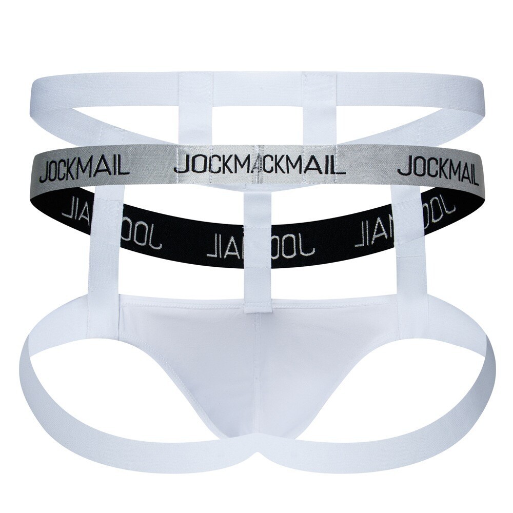 JOCKMAIL Sexy Men Underwear,Jockstrap G-string Pouch Panties Thong BIKINI Briefs