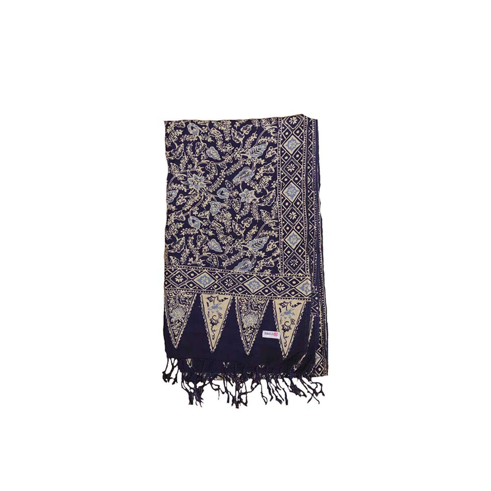 Handmade Batik Scarf – Cotton – Foliage