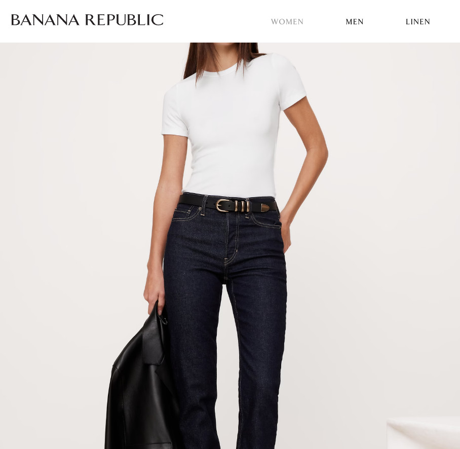 3-pack: White/Grey/Black ~ Banana Republic Ribbed Crewneck T-Shirt MSRP$129