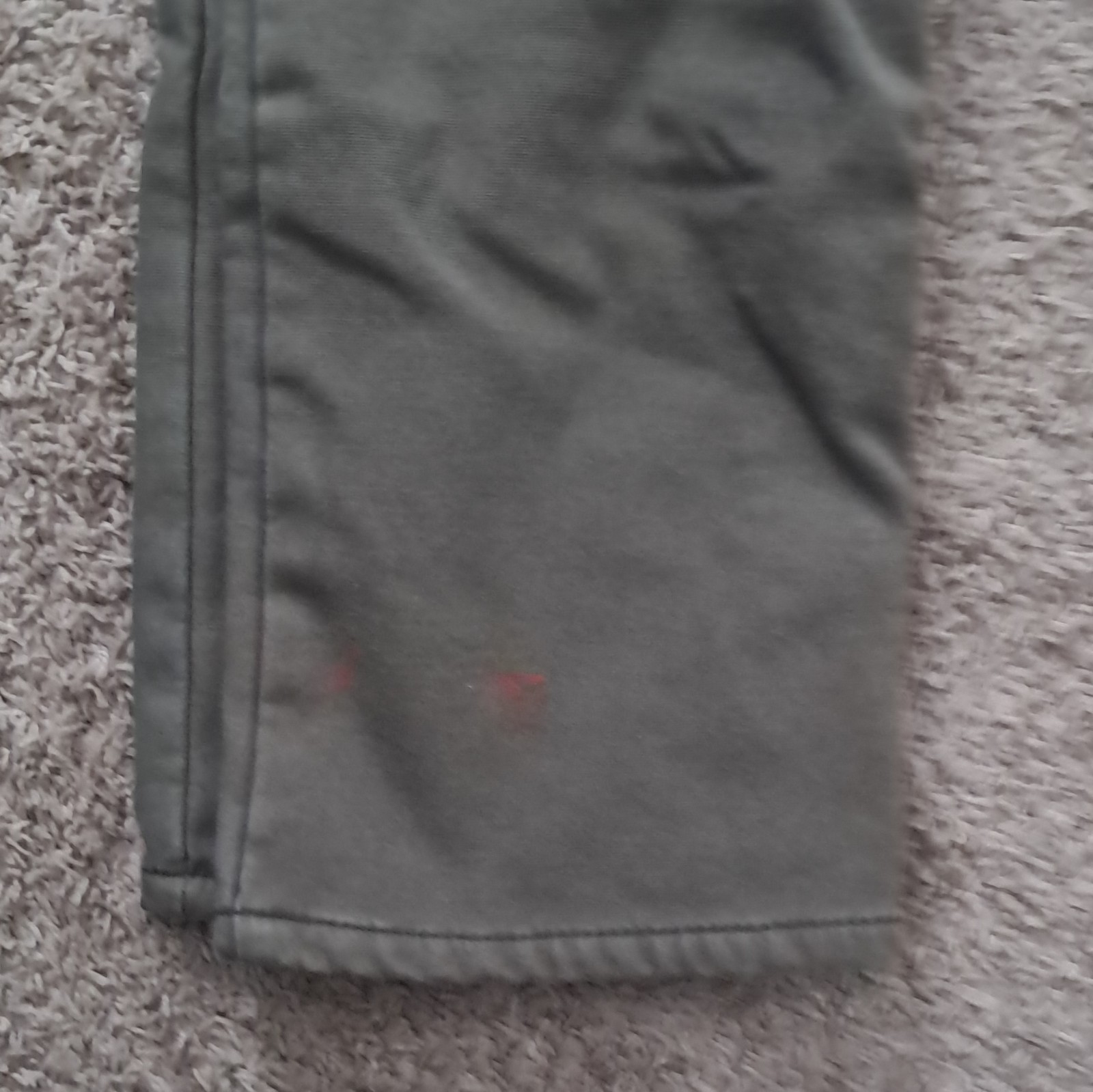 Weatherproof Men’s Olive Fleece-Lined Pants Regular Fit Straight Leg 34W