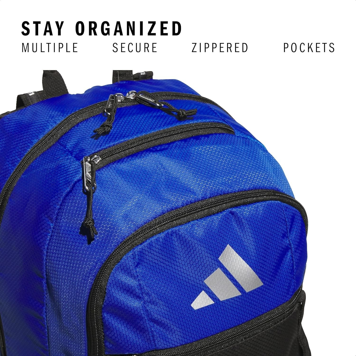 Adidas Excel 6 School Backpack Unisex 34L Blue JK3412 New