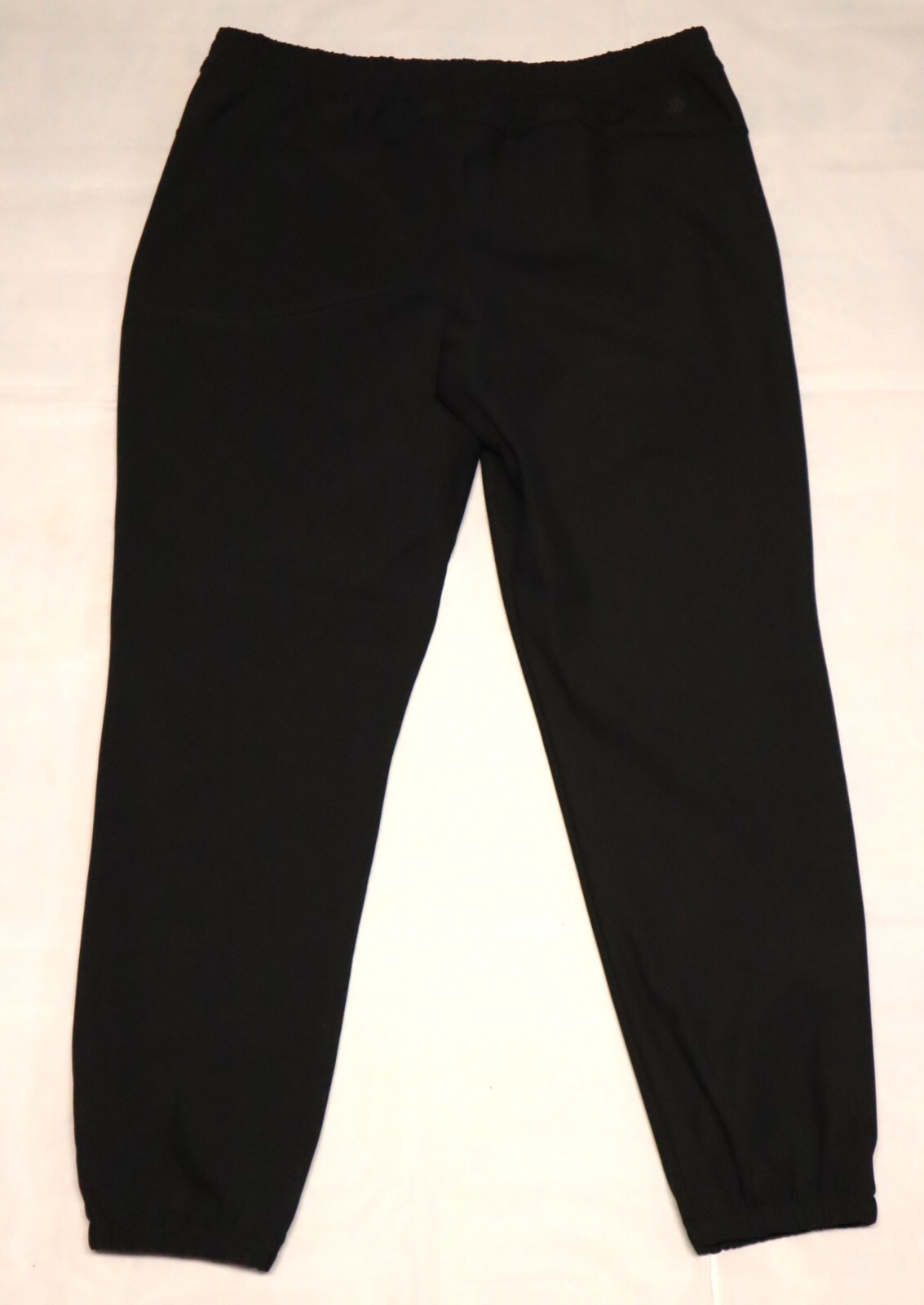 All In Motion mens pull on + drawstring black pants size L (30W x 29L)