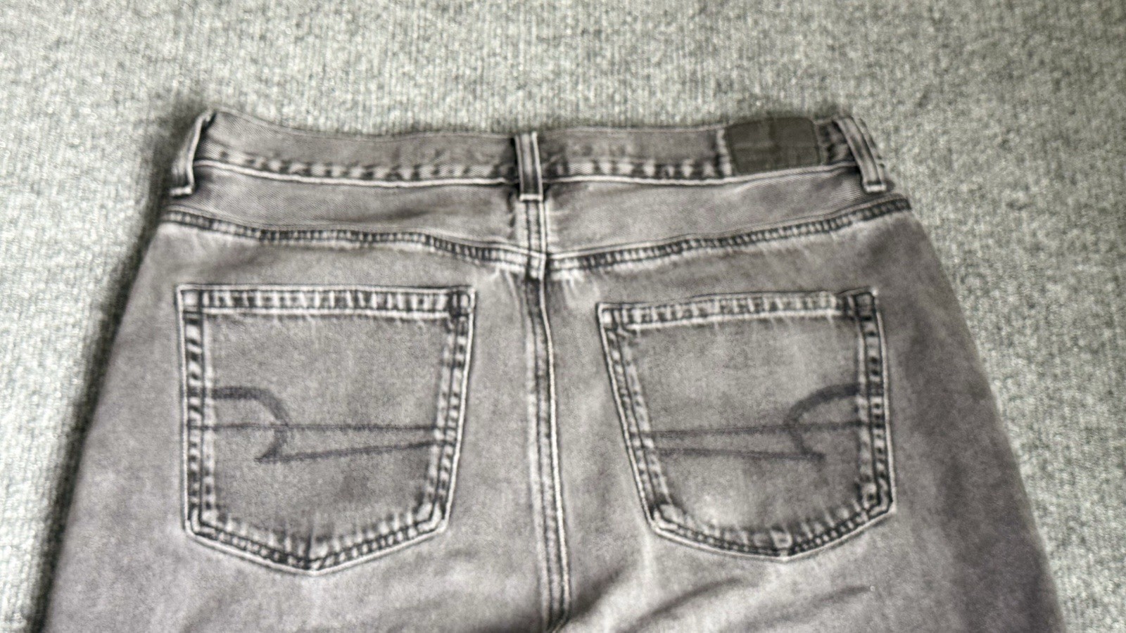 American Eagle Outfitters Stretch Mom Jeans Gray 8