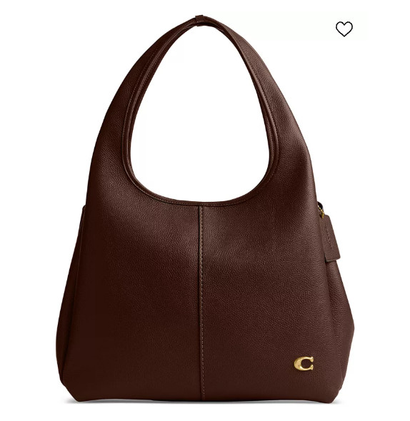 Coach Brand Lana Medium Pebble Leather Shoulder Bag