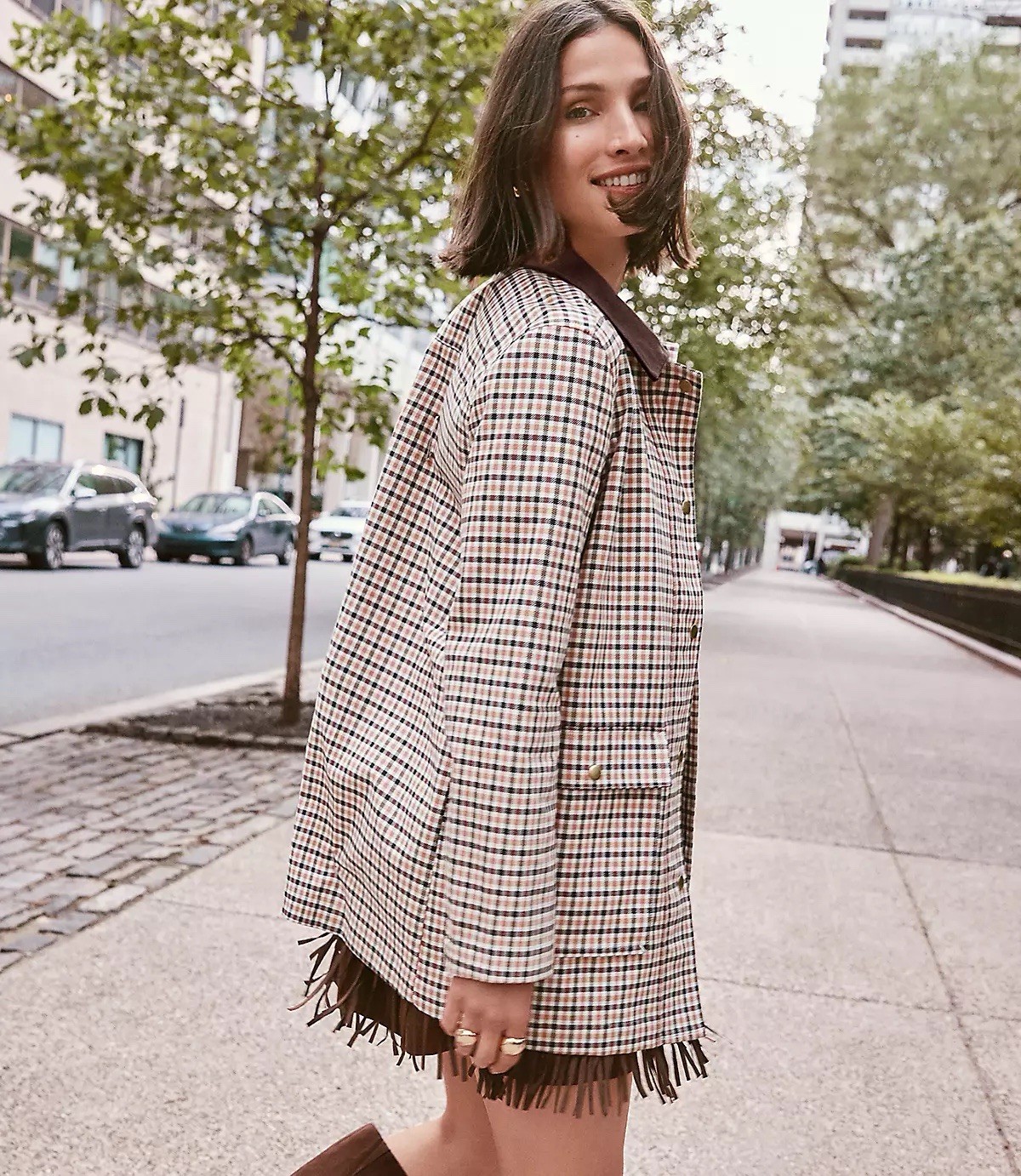 LOFT Women’s Plaid Jacket, Regular XS **NWT**