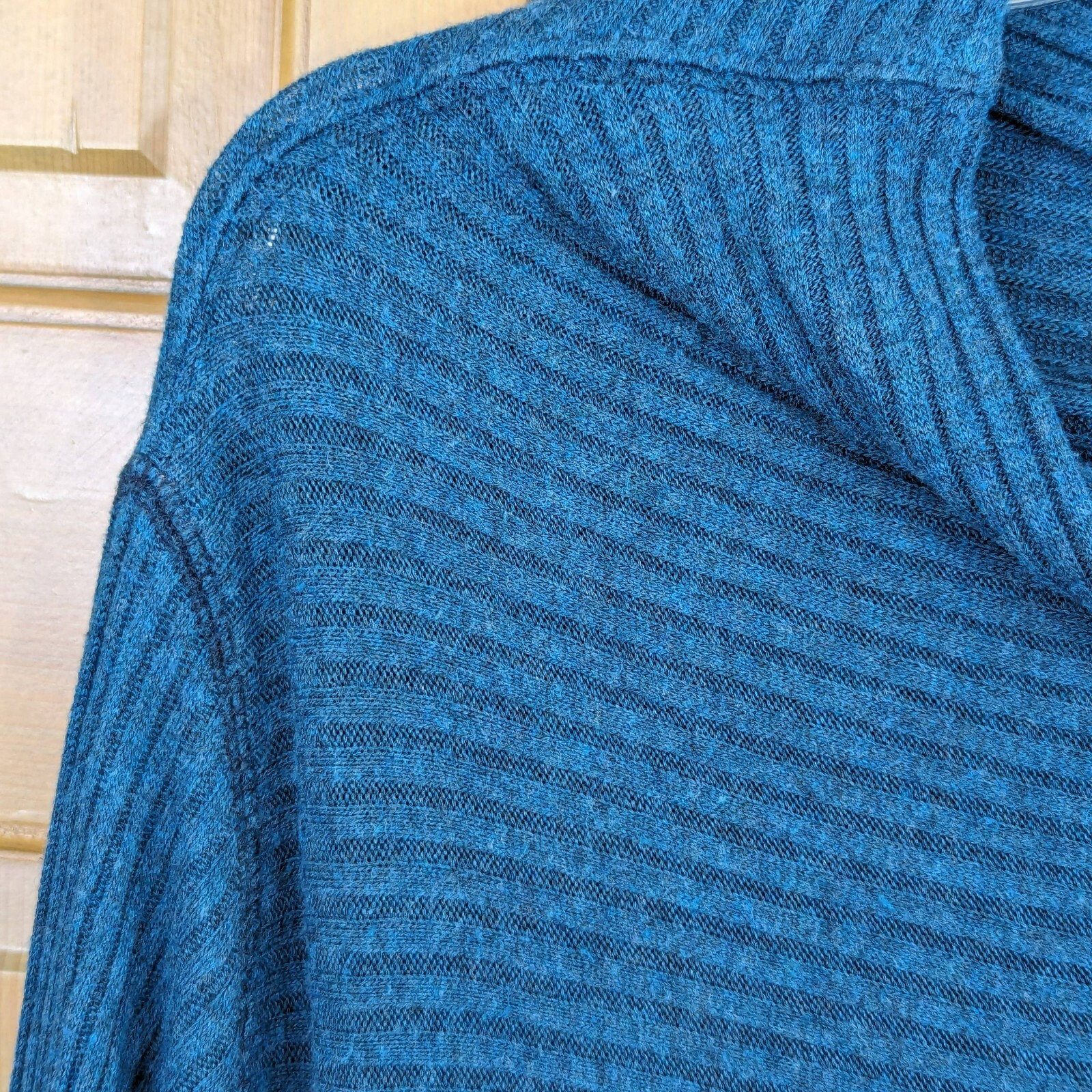 Dark bluish green women’s cowl neck sweater size S – P+S+ Urban Outfitters