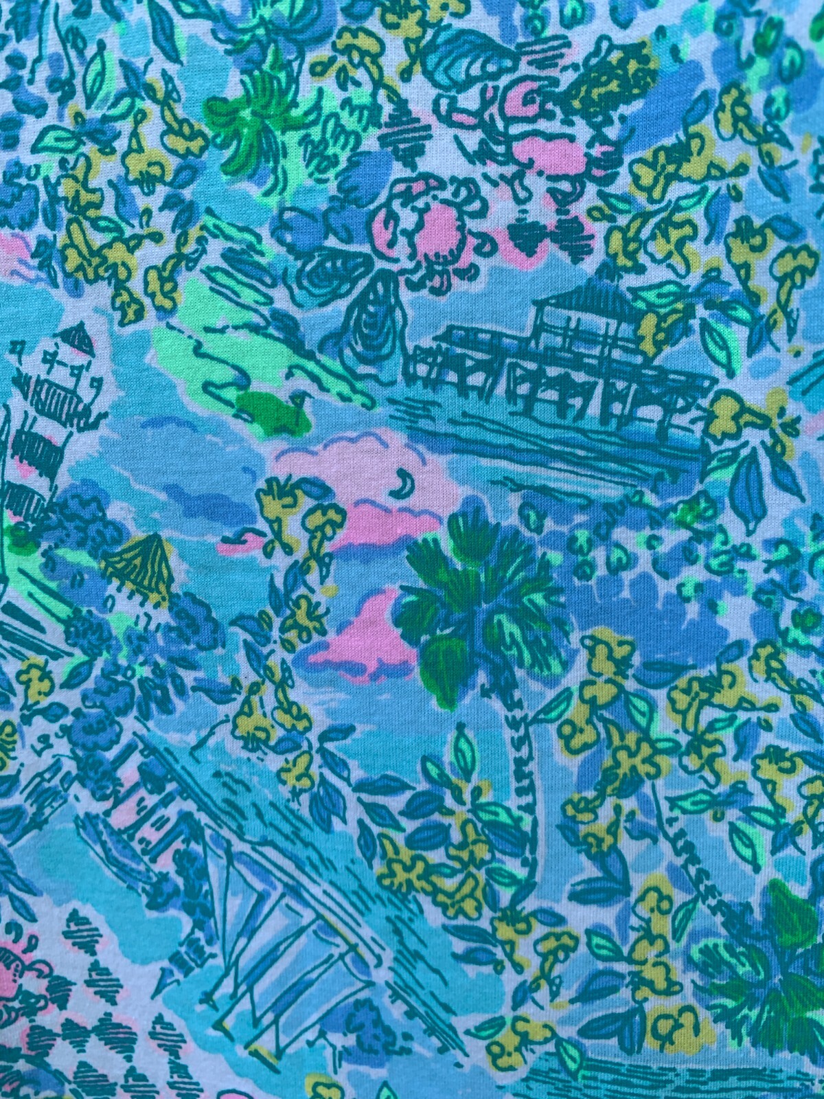 Lilly Pulitzer Kristen Dress Small Blue Lilly Loves South Carolina Sleeveless