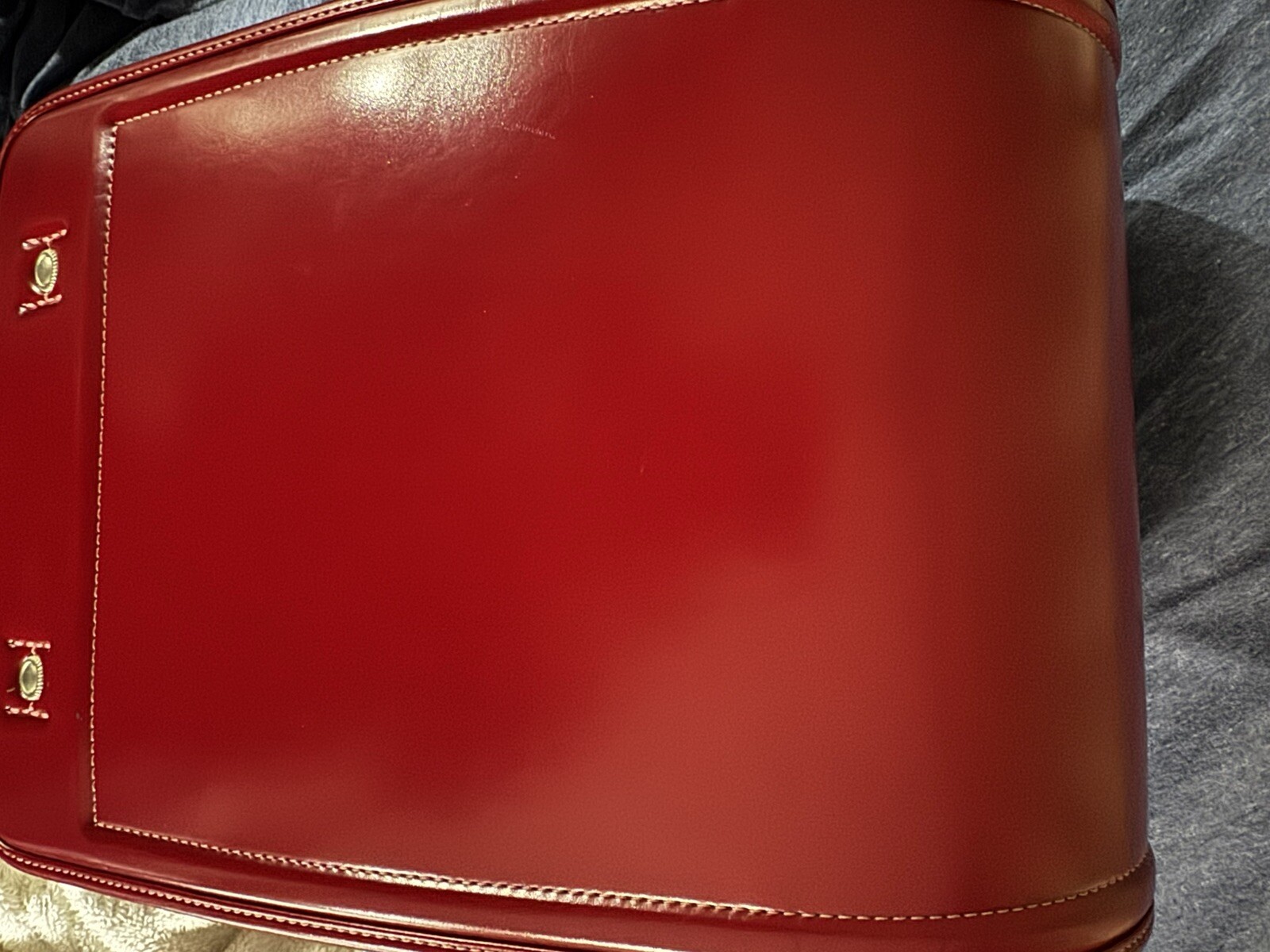 Japanese “Tsuchiya Randoseru” School Bag RED Color Made in Japan brand Used F/S