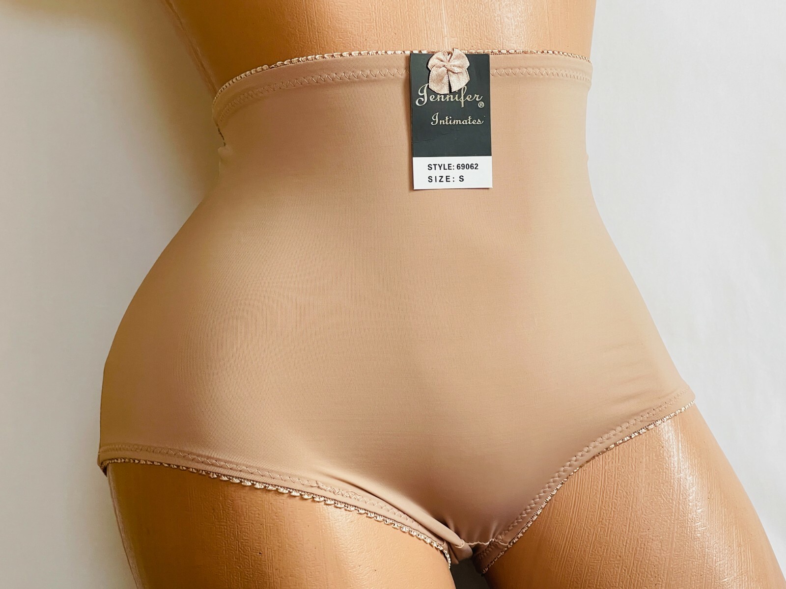 4 8 Pack Plus Women High Waist Light Tummy Control Full Coverage Smooth Brief 62