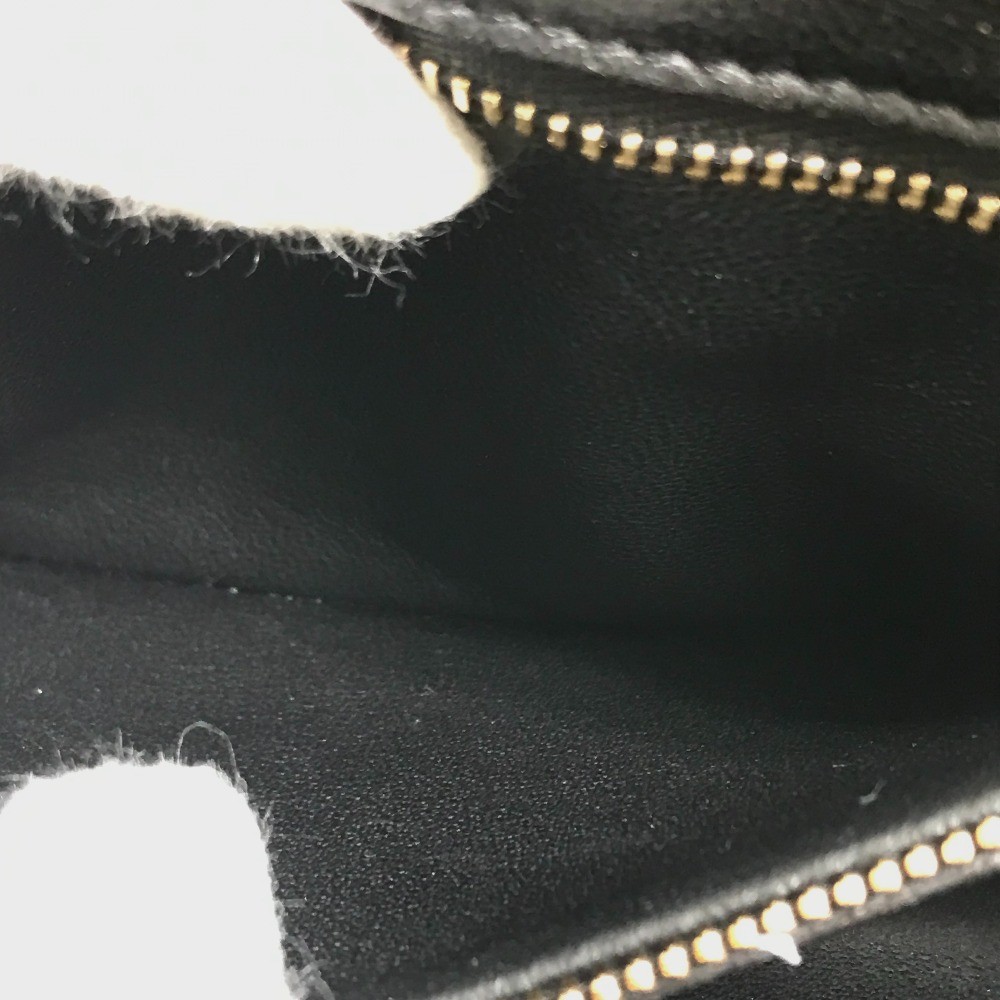 CELINE Small C Multi Beaded Chain Shoulder Bag suede Black x Multicolore