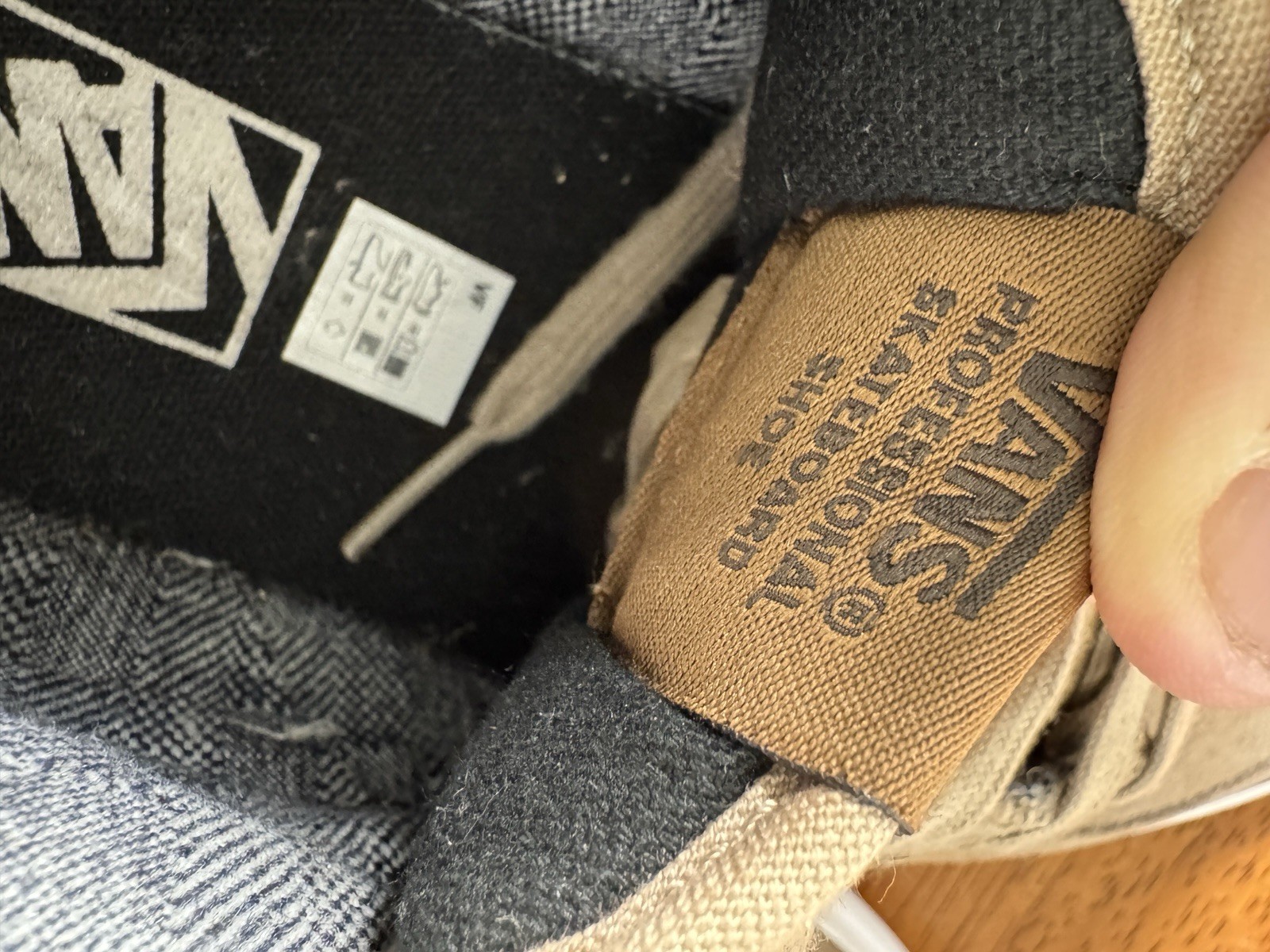 Size 8.5 – Vans Skate Half Cab Taupe