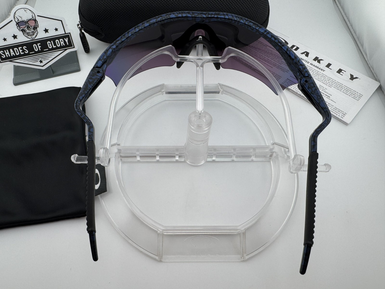 OAKLEY MUMBO BRAIN DEAD M FRAME PLANET X PRIZM ROAD HYBRID SUNGLASSES OO9435-07