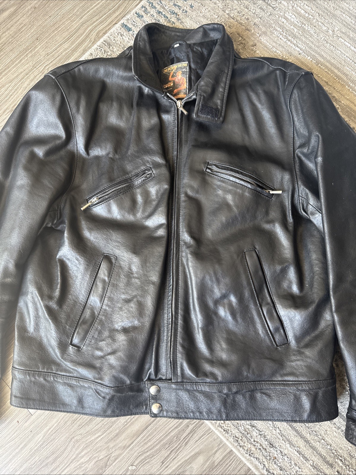 One Iron In The Fire Overpell Genuine Leather Let’s Hit While It’s Hot!