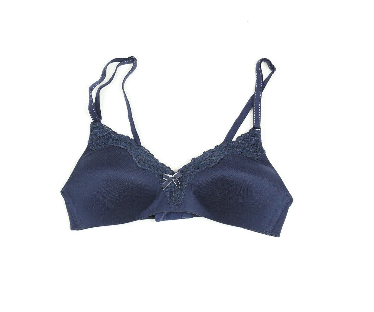 Maidenform Comfort Devotion Wirefree Bra Blue Size 32A (Pre-owned/as pictured)