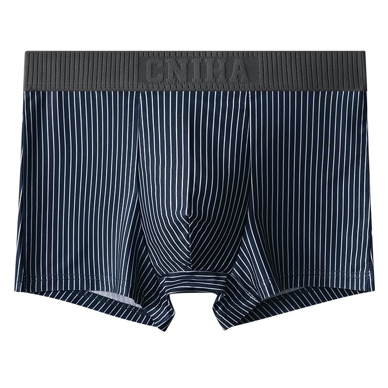4 PCS Men’s Underwear Soft Boxer Briefs Breathable Comfortable Trunks