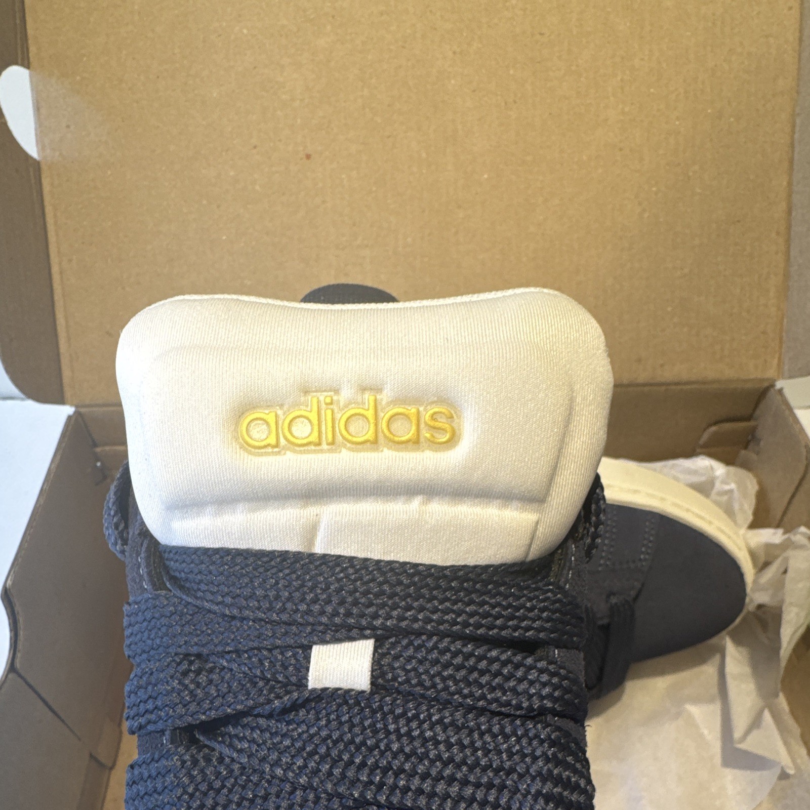 adidas Grand Court Alpha 00s Low Top Sneakers Blue/White Unisex Kids US 5