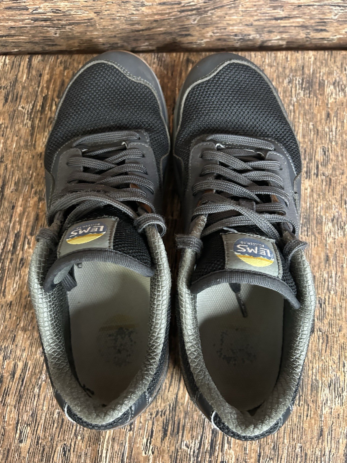 Lems Trailhead Athletic Sneaker Hiking Shoes Stormy Night Grey Men’s Sz 11 D