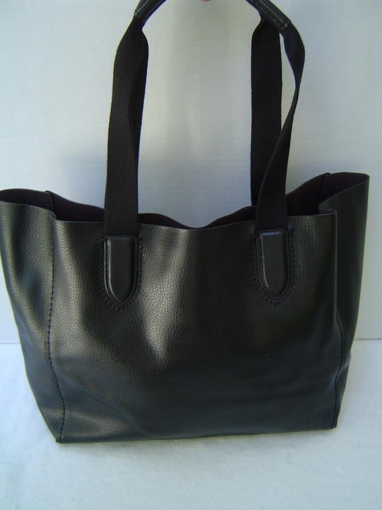 AUTHENTIC COACH BLACK LEATHER DERBY TOTE #58660 EUC 22 PICS IN THE LISTING