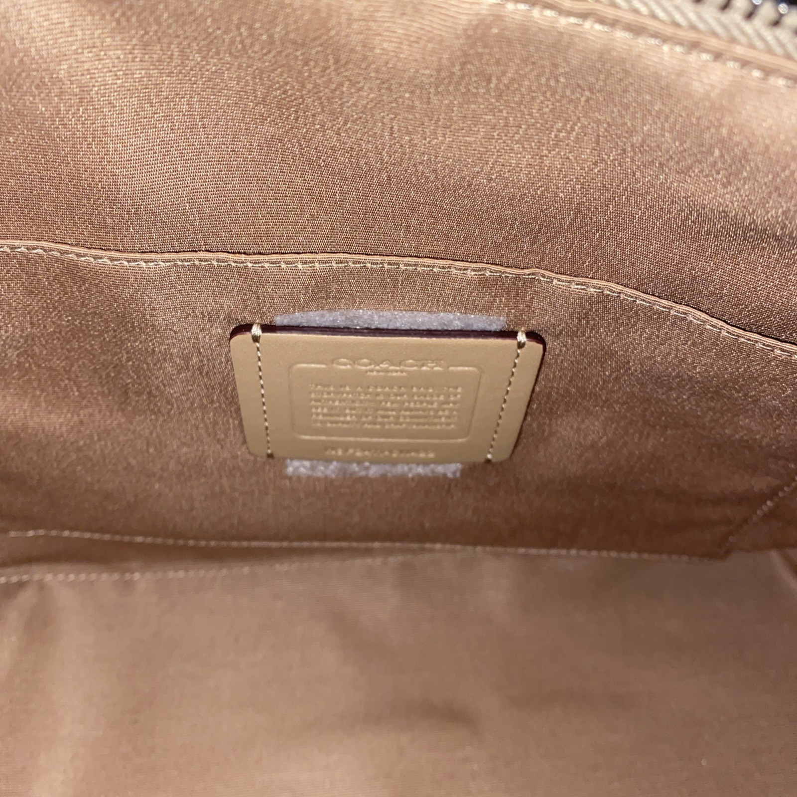 Coach Georgia Satchel Bag In Signature Canvas CW422 Gold/Tan/Brown