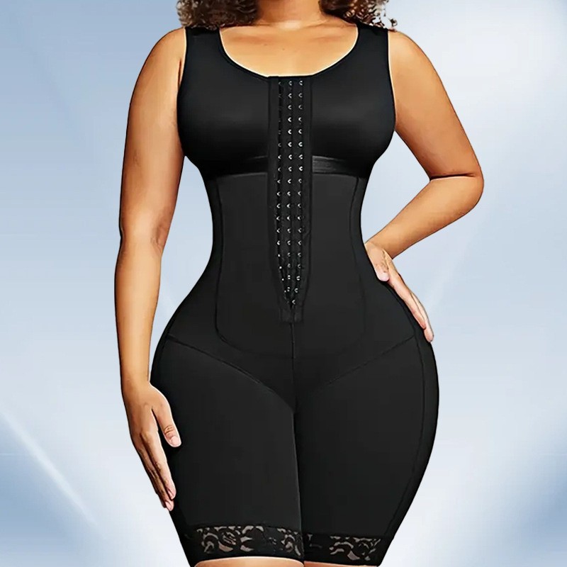 One Piece Shapewear Cinched Abdomen Lifted Buttocks Tight Arched Buttocks Corset
