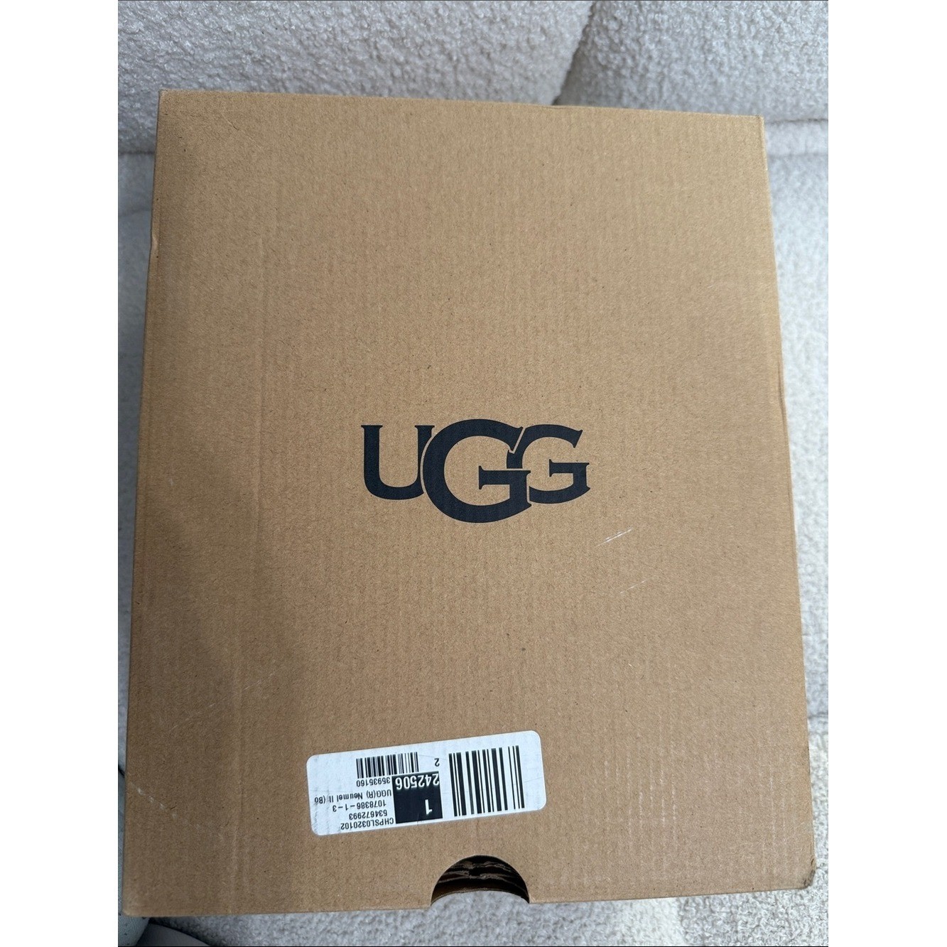 UGG Kids Short Suede Boots in Light Gray