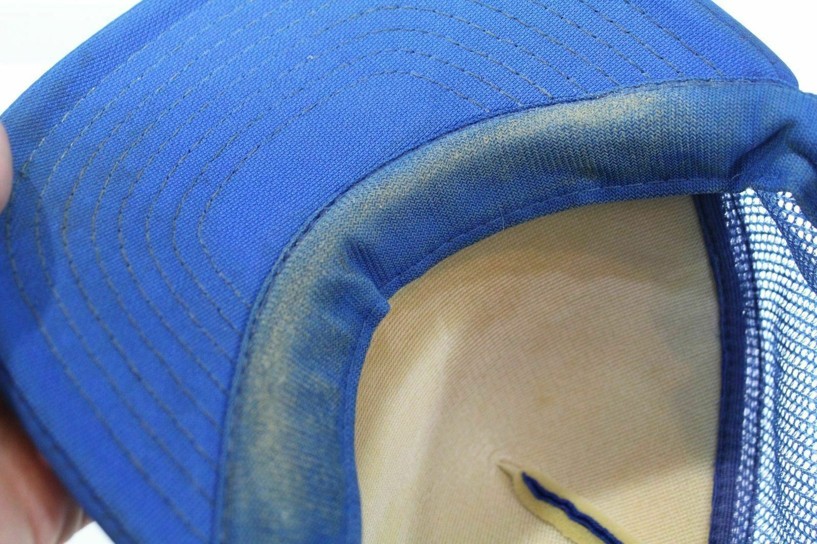 Vintage MCKEES ROCKS FORGINGS INC. Trucker Hat Blue Snapback Cap Speedway 1 Size