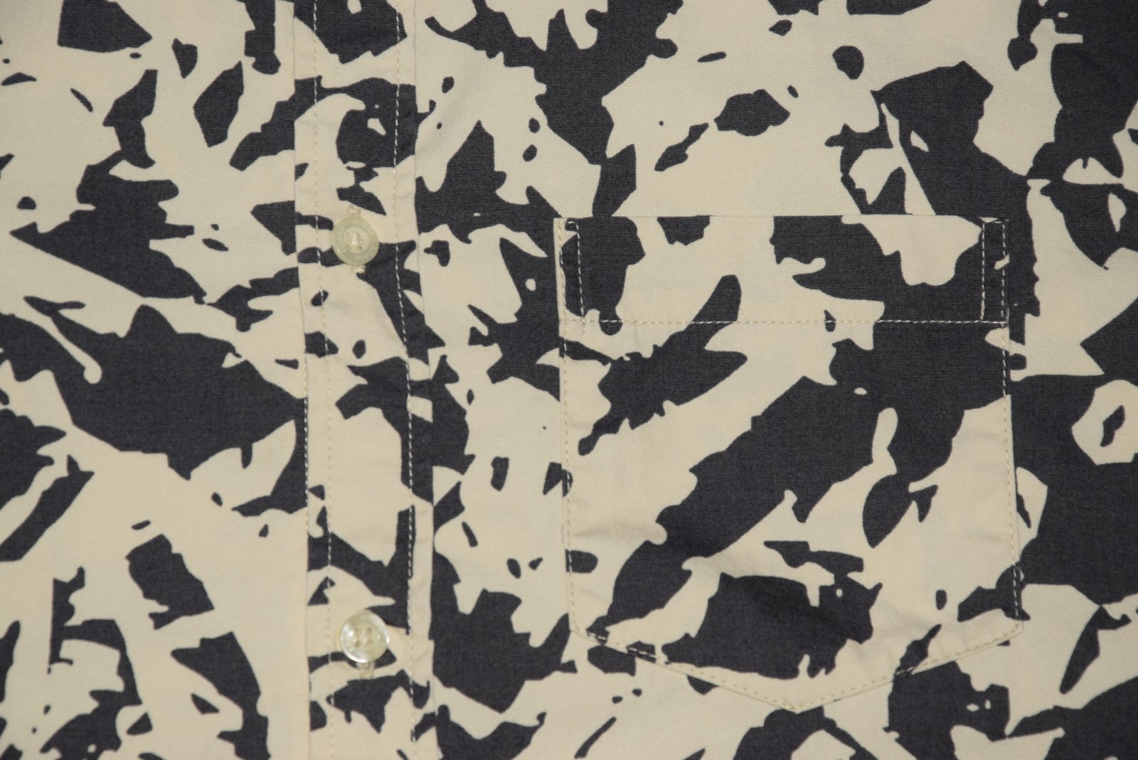 NORSE PROJECTS ANTON BROKEN LEAF LONG SLEEVE SHIRT SIZE M / Slim P2P 21″ MINT