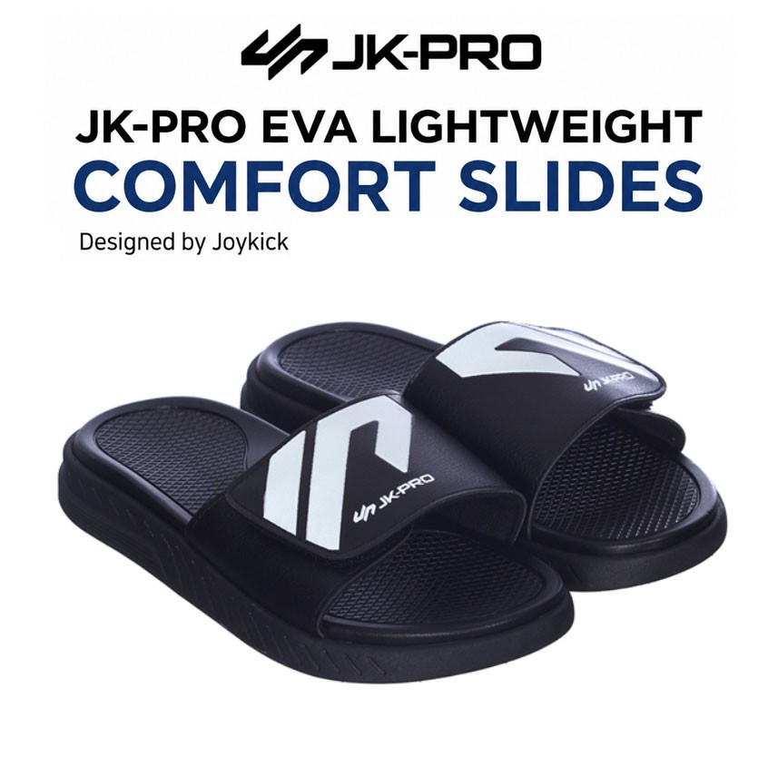 Light weight Comport Slide Sandal – EVA(Ethylene Vinyl Acetate), Athletic, Black