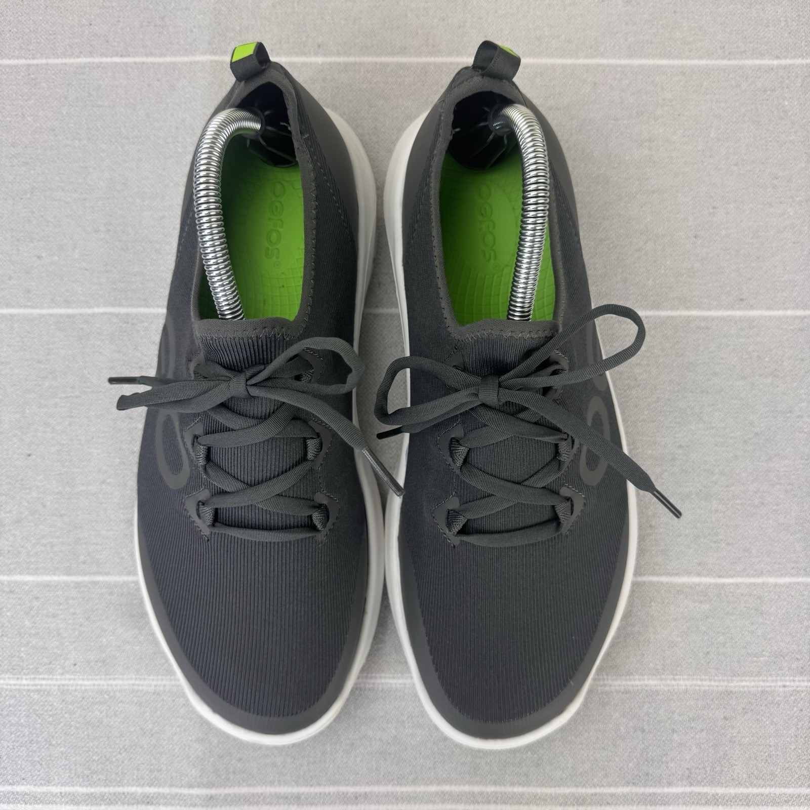 OOFOS OOmg Sport LS Recovery Comfort Sneakers Low Top Volcanic Ash Gray 10