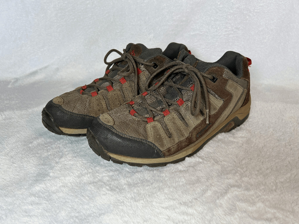 Men’s Columbia Pima Hiking/Trail Sneaker Size 11 Brown Suede Outdoors Shoe