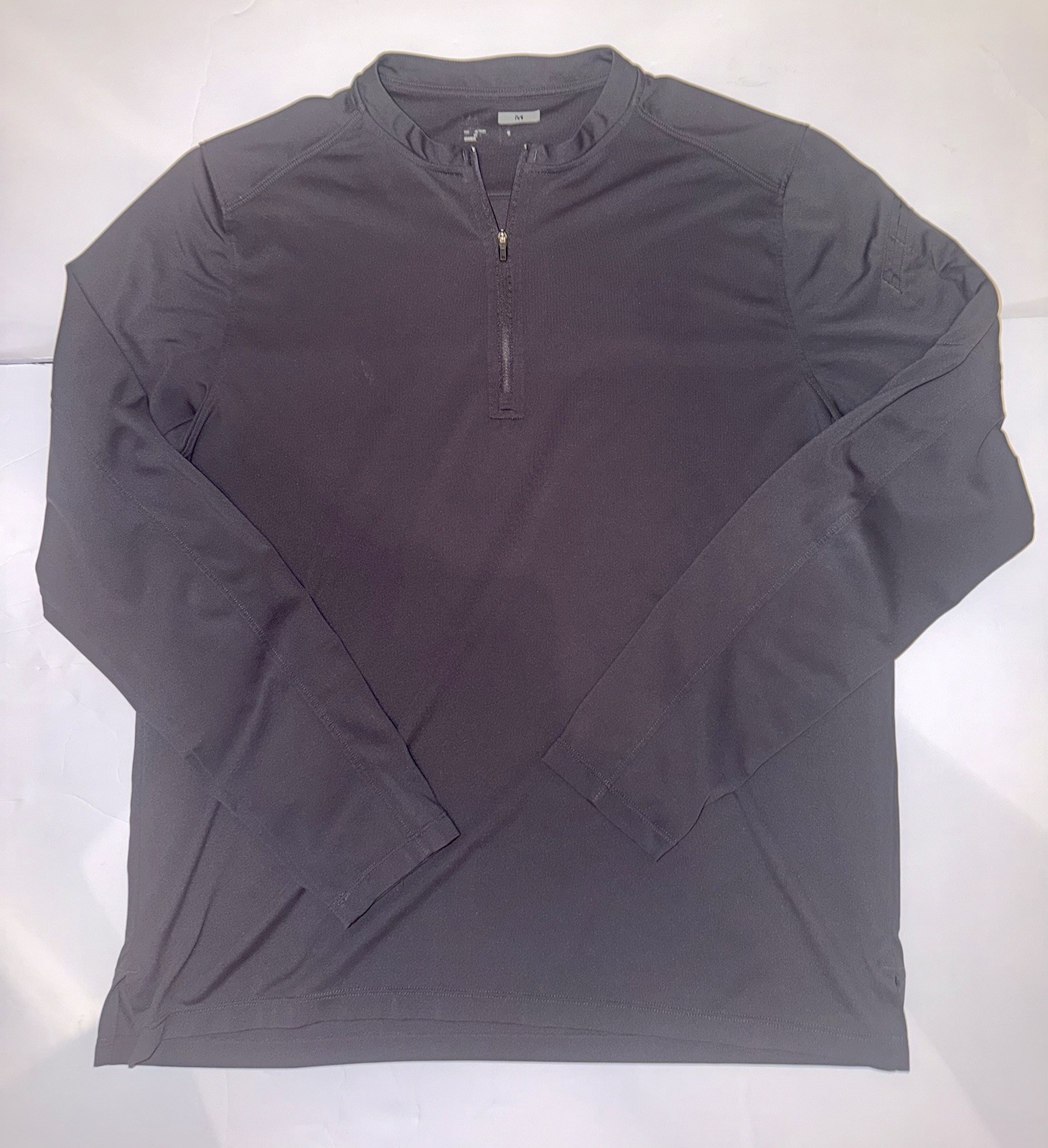 5.11 Tactical Quarter Zip Men Medium Gorpcore Polyester Athletic Gray Shirt