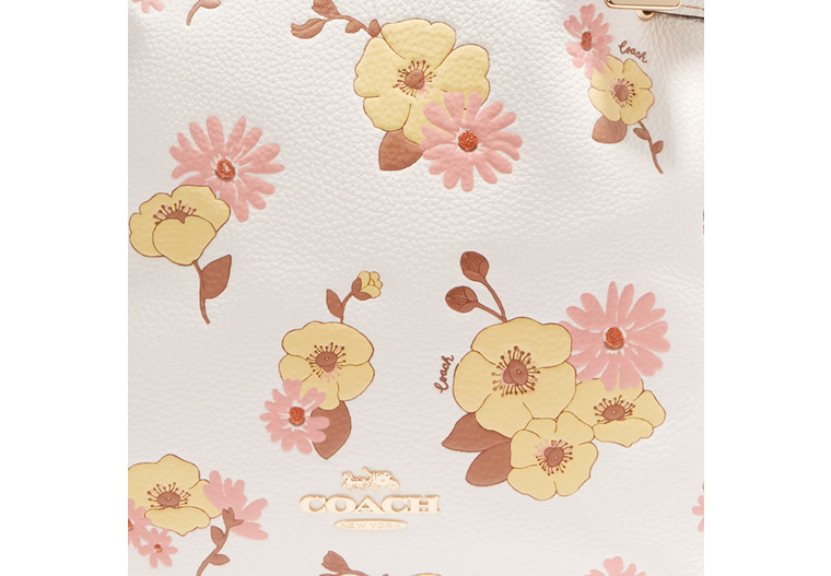 Coach Andy Tote With Floral Cluster Print MSRP: $478.00