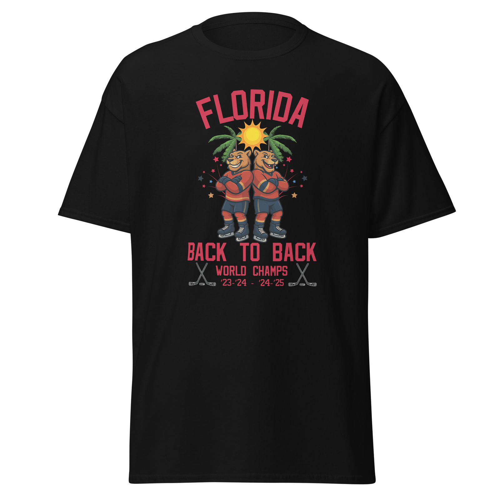 Panthers World Champs Shirt Florida Hockey Playoff Shirt Panthers Back to Back