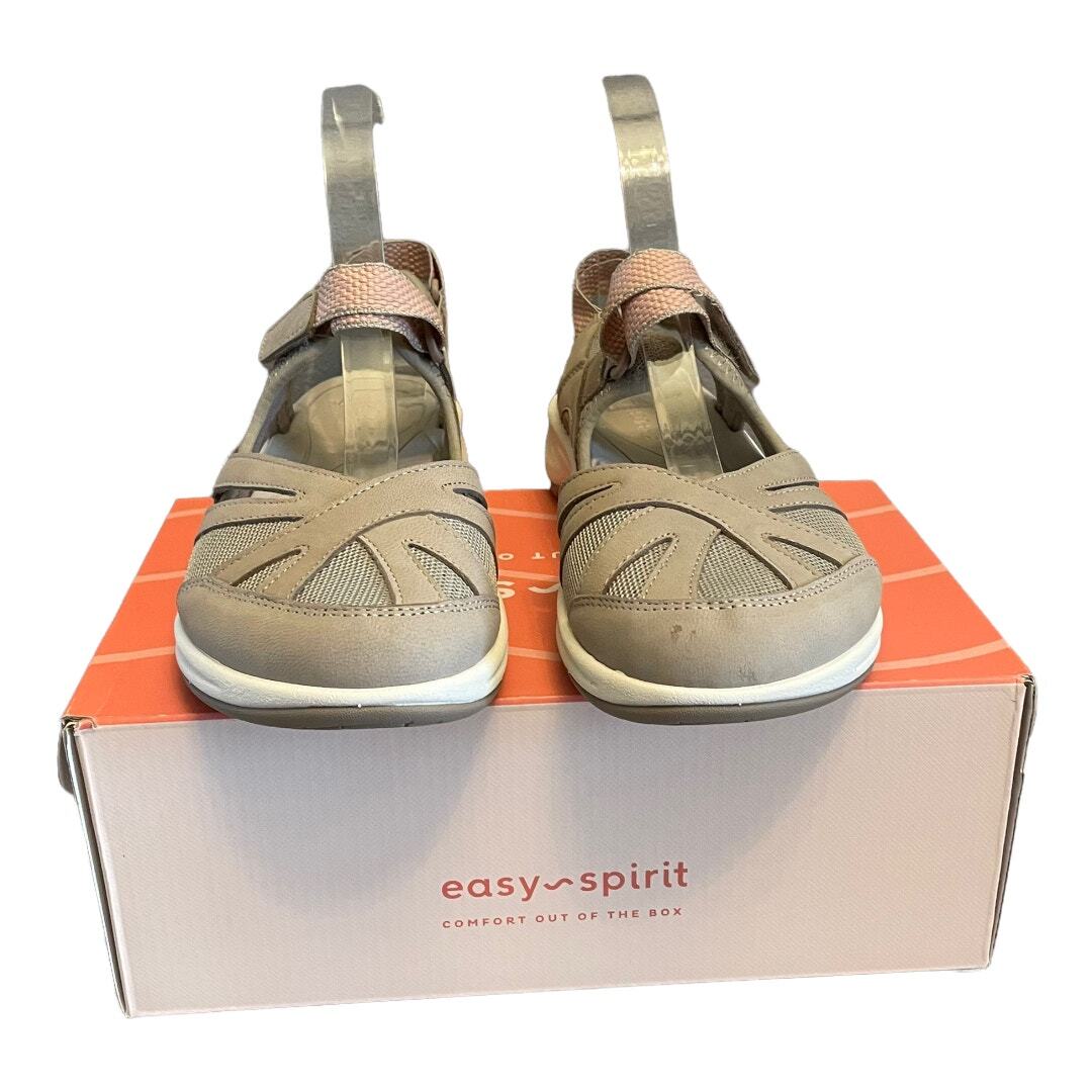NEW Easy Spirit Splash Water Resistant Comfort Sandal Taupe