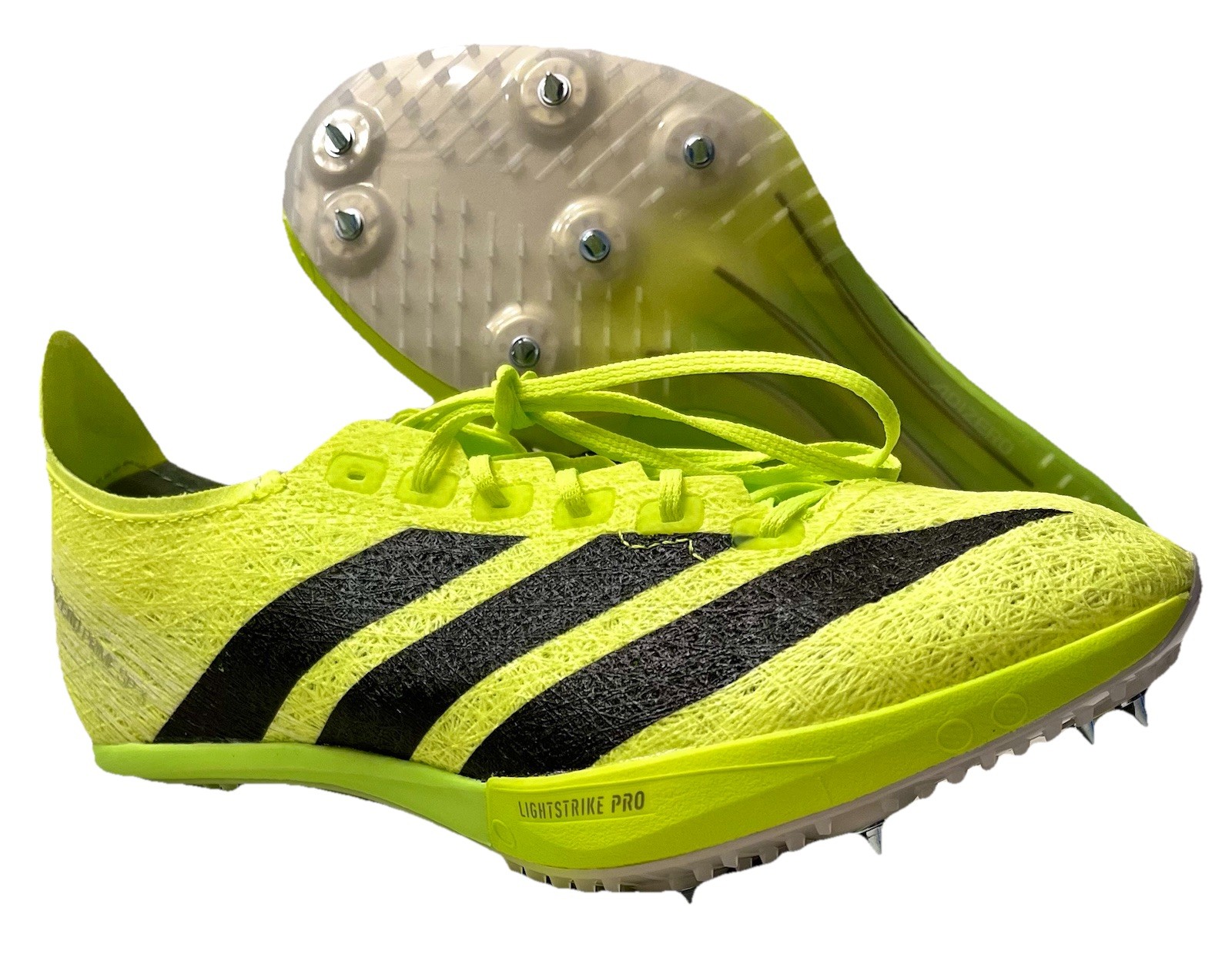 Adidas Adizero Prime Sp 3 Strung Track Spikes IH5800 Yellow (Men’s 8.5) No Box